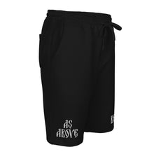 Load image into Gallery viewer, As Above So Below Inverted Fleece Shorts