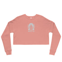 Load image into Gallery viewer, Embroidered “I Trust No Treason” Crop Sweatshirt