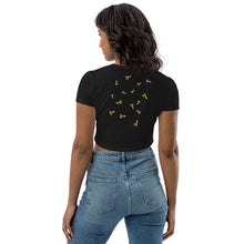 Load image into Gallery viewer, The Keys Logo Organic Crop Top Inverted