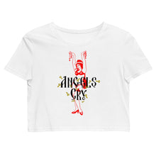 Load image into Gallery viewer, The Keys Logo Red Organic Crop Top