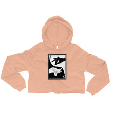 Load image into Gallery viewer, A Touch Of Time Crop Hoodie Inverted