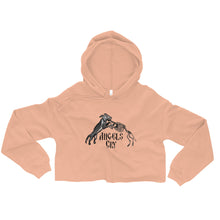 Load image into Gallery viewer, Dog Eat Dog World Crop Hoodie