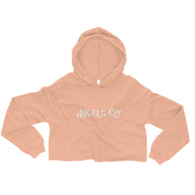 Load image into Gallery viewer, Angels Cry Logo Crop Hoodie Inverted