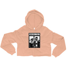 Load image into Gallery viewer, American Gothic Crop Hoodie Inverted