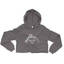 Load image into Gallery viewer, Dog Eat Dog World Crop Hoodie Inverted