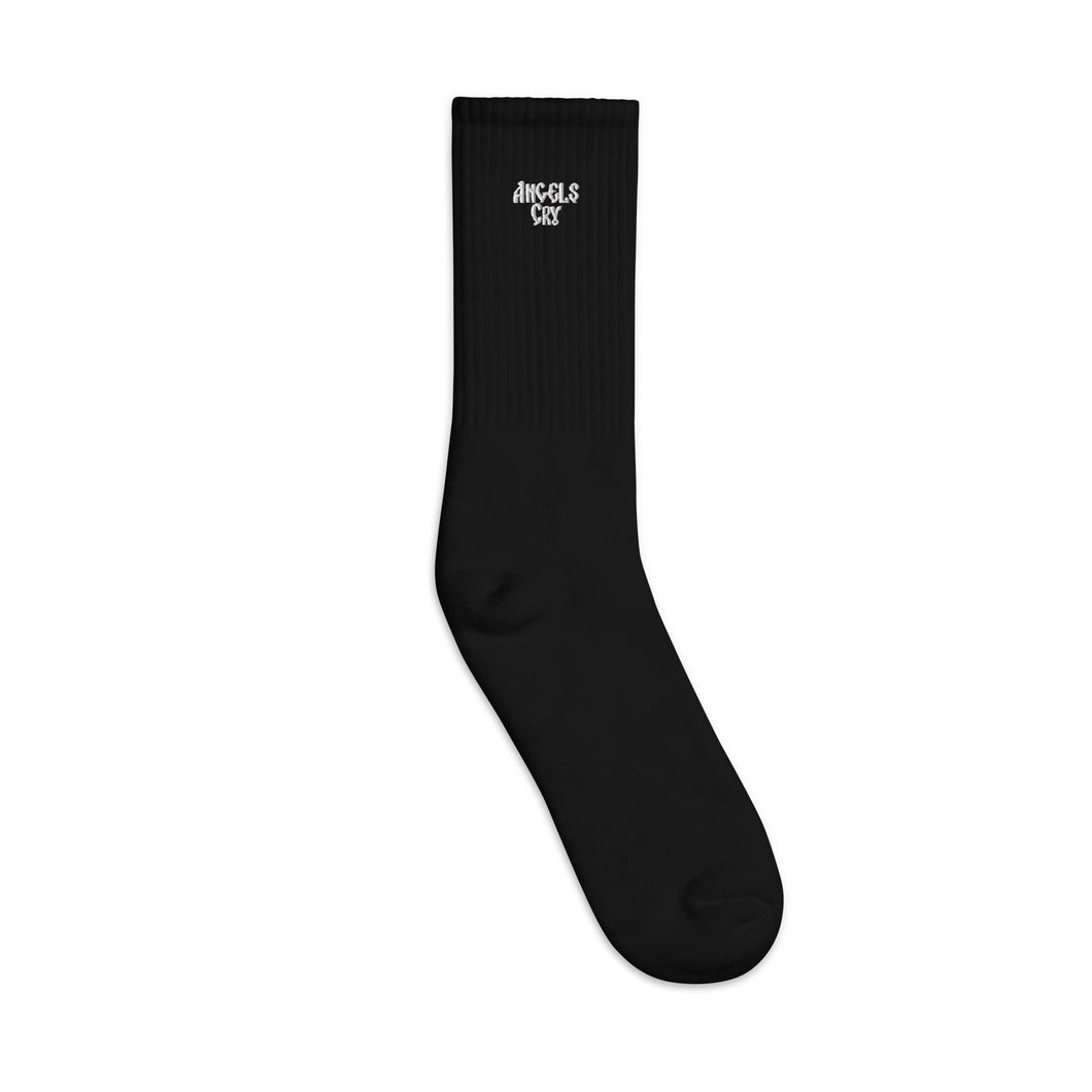 AC Logo Inverted Embroidered Socks