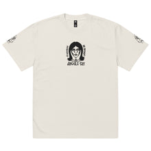 Load image into Gallery viewer, Embroidered Oversized “I Trust No Treason” Tee
