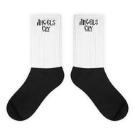 Angels Cry Stacked Logo Socks
