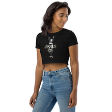 Load image into Gallery viewer, The Keys Logo Organic Crop Top Inverted
