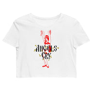 The Keys Logo Red Organic Crop Top