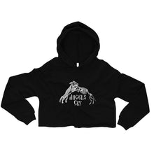 Load image into Gallery viewer, Dog Eat Dog World Crop Hoodie Inverted
