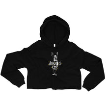 Load image into Gallery viewer, The Keys Stacked Crop Hoodie Inverted
