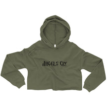 Load image into Gallery viewer, Angels Cry Logo Crop Hoodie
