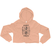 Load image into Gallery viewer, As Above So Below Crop Hoodie
