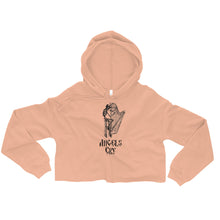 Load image into Gallery viewer, Angel&#39;s Harp Crop Hoodie
