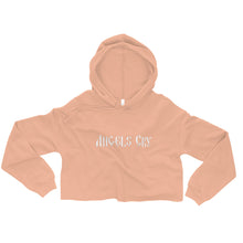 Load image into Gallery viewer, Angels Cry Logo Crop Hoodie Inverted
