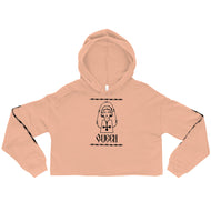 Queen Crop Hoodie